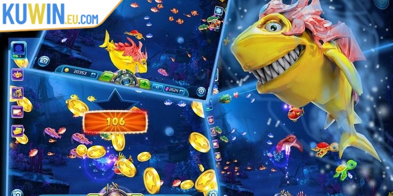 Nhắm trực tiếp vào điểm yếu của cá để tiêu diệt nhanh nhất