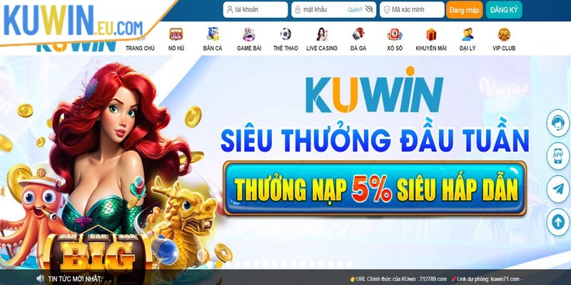 Sự kiện khuyến mãi Kuwin được thiết kế đơn giản, dễ tiếp cận