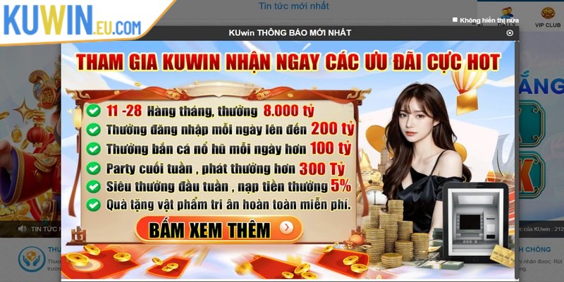 Link vào Kuwin liên tục được cập nhật mới nhất, an toàn nhất